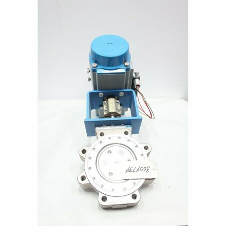 JAMESBURY PNEUMATIC STAINLESS 150 STAINLESS WAFER 6IN BUTTERFLY VALVE 815L113600XZ